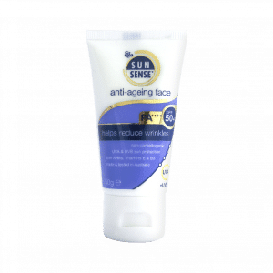 لوسیون ضد آفتاب سان سنس آنتی ایج ایگو ⁺SPF50 حجم ۵۰ گرم