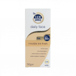 کرم ضد آفتاب سان سنس دیلی فیس ایگو ⁺SPF50 مناسب پوست های مختلط و چرب ۵۰ گرم