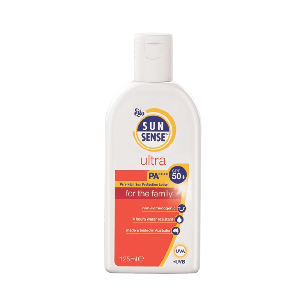 ego-sunsense-ultra-milk-spf50%e2%81%ba-lotion-125-ml لوسیون ضد آفتاب سان سنس اولترا میلک ⁺SPF50 ایگو ۱۲۵ میلی لیتر
