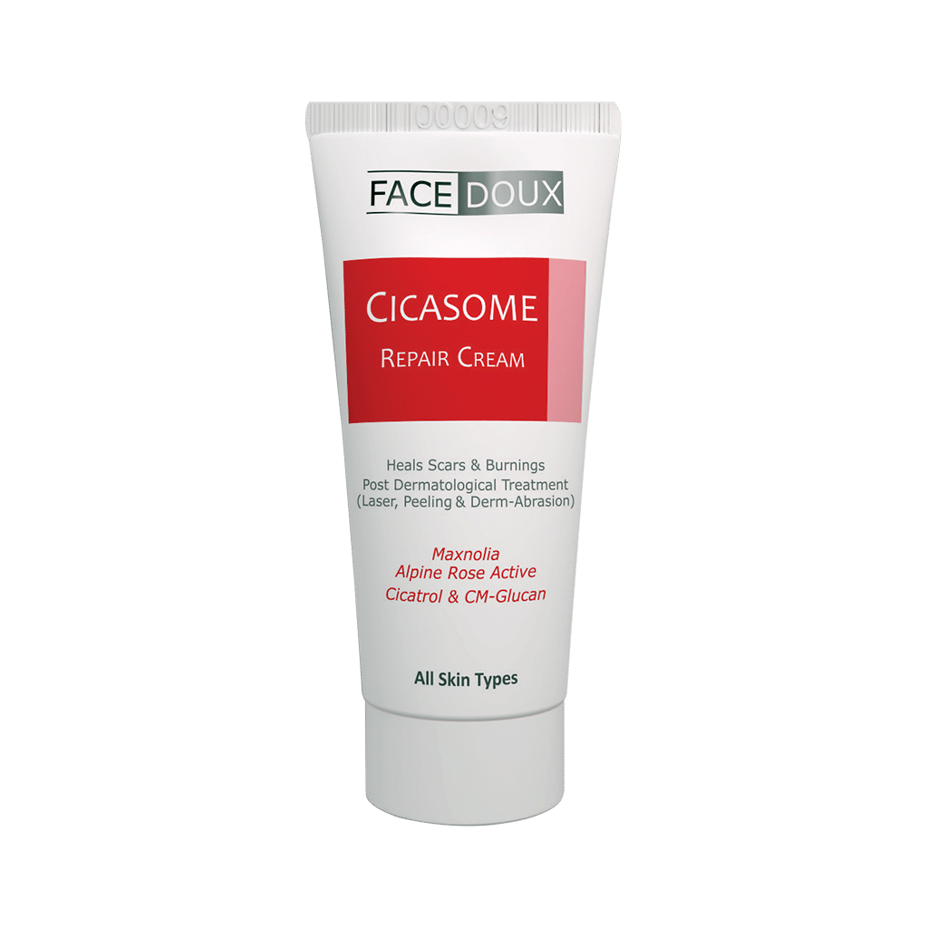 facedoux-cicasome-repair-cream-30-ml کرم ترمیم کننده سیکازوم فیس دوکس ۳۰ میلی لیتر