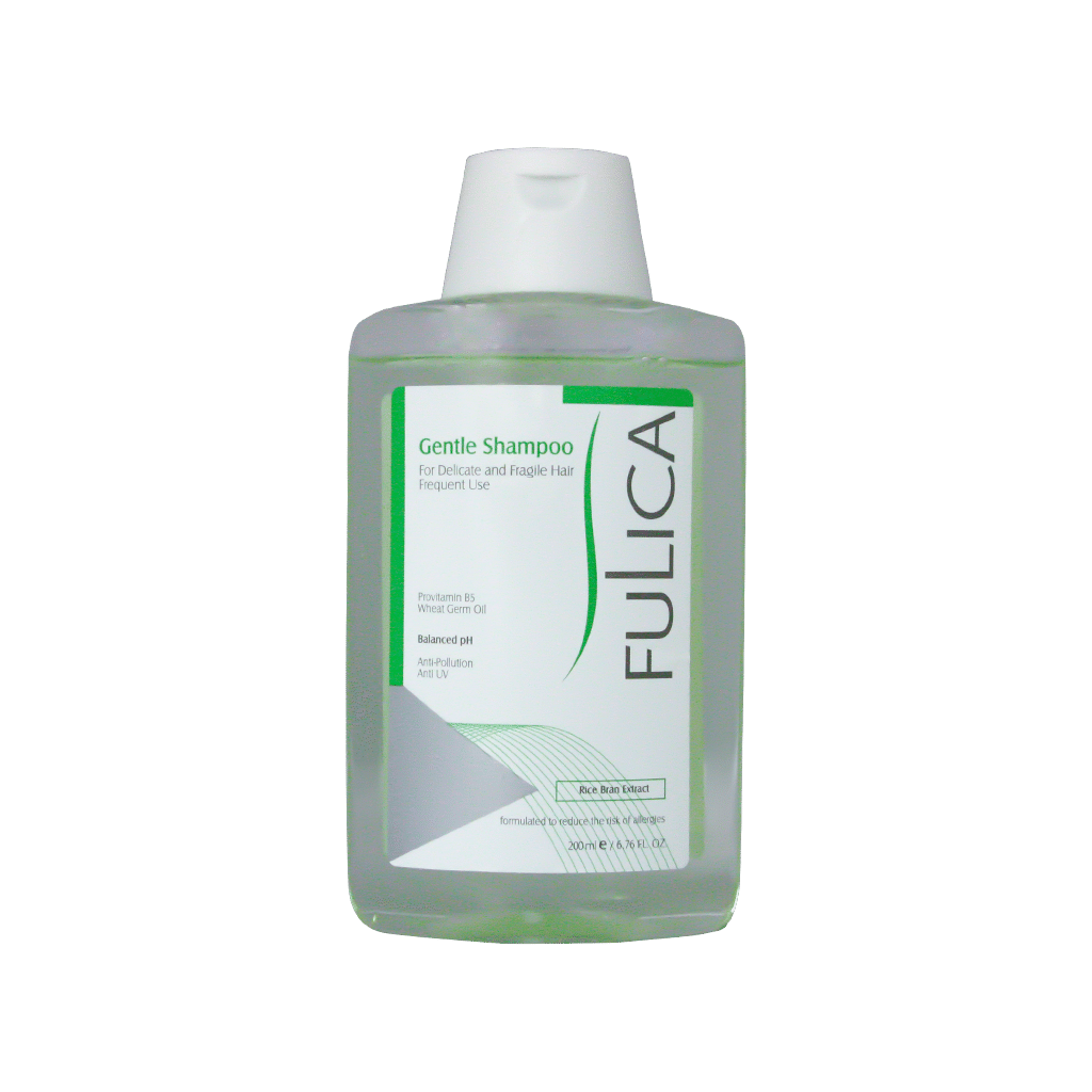 fulica-gentle-shampoo-200-ml شامپو ملایم فولیکا مناسب موهای حساس و شکننده