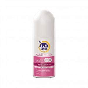 ضد آفتاب سان سنس تادلر میلک SPF50 ایگو مناسب پوست های حساس ۵۰ میلی لیتر