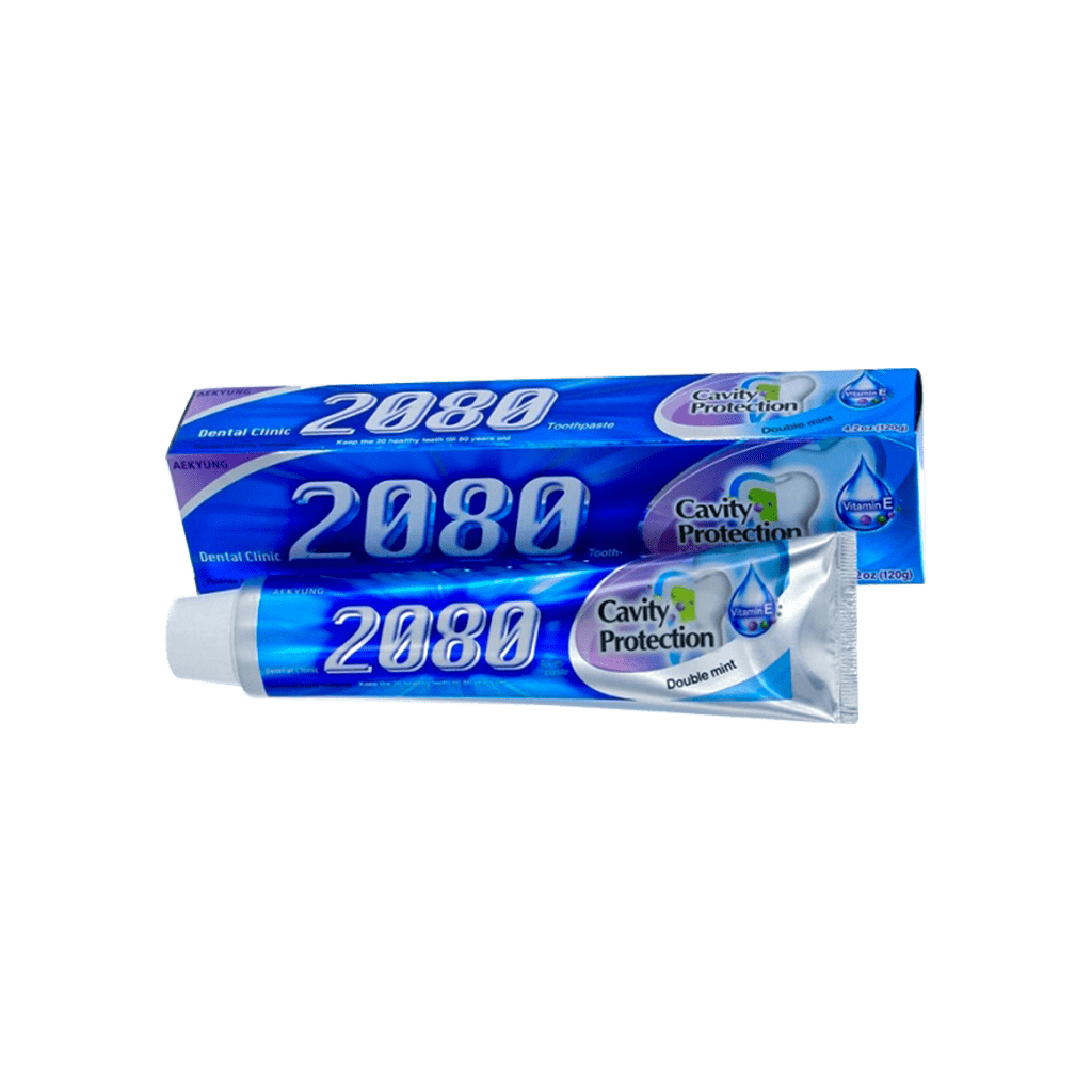 2080-cavity-protection-toothpaste-double-mint-120-g خمیر دندان کویتی پروتکشن ۲۰۸۰ حجم ۱۲۰ گرم