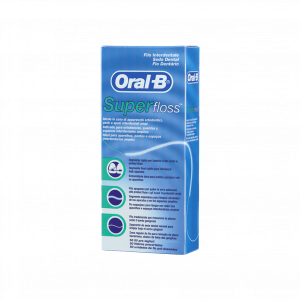 نخ دندان رشته ای سوپر فلاس اورال بی مخصوص براکت و بریج ۵۰ عددی