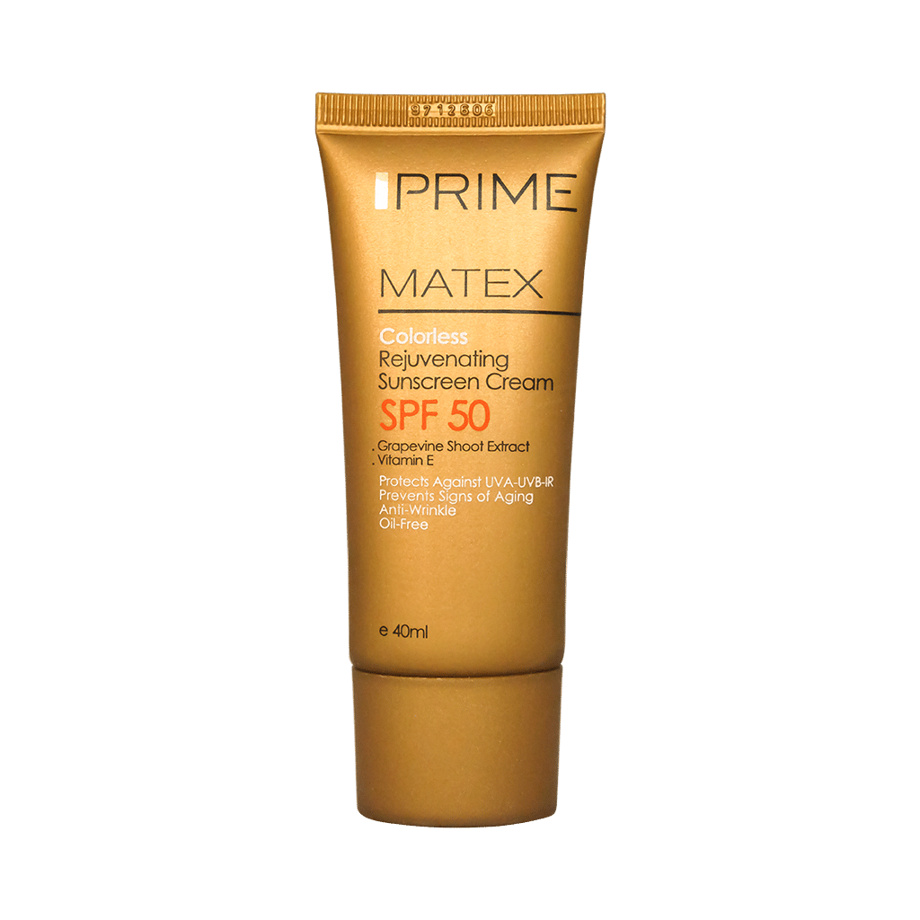 prime-rejuvenating-sunscreen-cream-spf50-40-ml کرم ضد آفتاب جوان کننده پرایم SPF50 حجم ۴۰ میلی لیتر