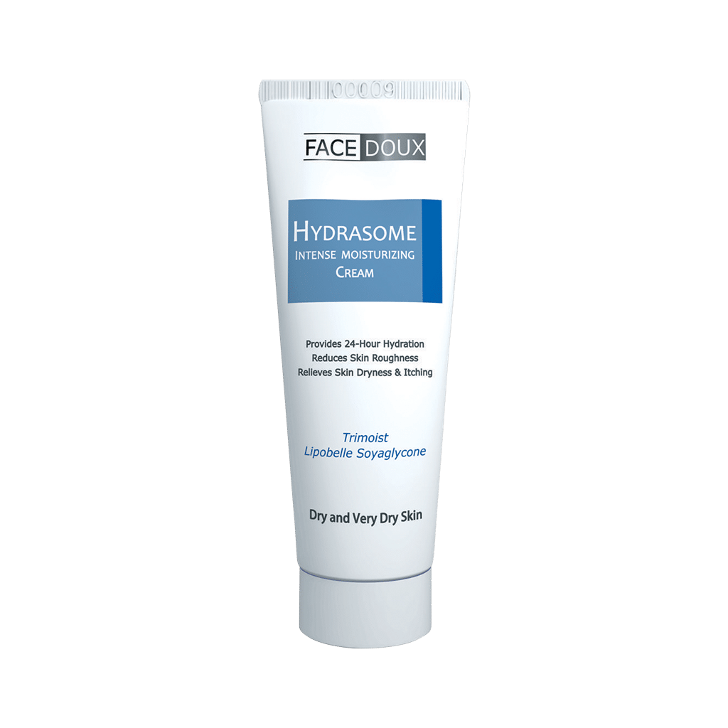 facedoux-hydrasome-face-moisturizing-cream-50-ml کرم مرطوب کننده قوی هیدرازوم فیس دوکس مخصوص صورت و دست مناسب پوست های خشک و حساس ۵۰ میلی لیتر