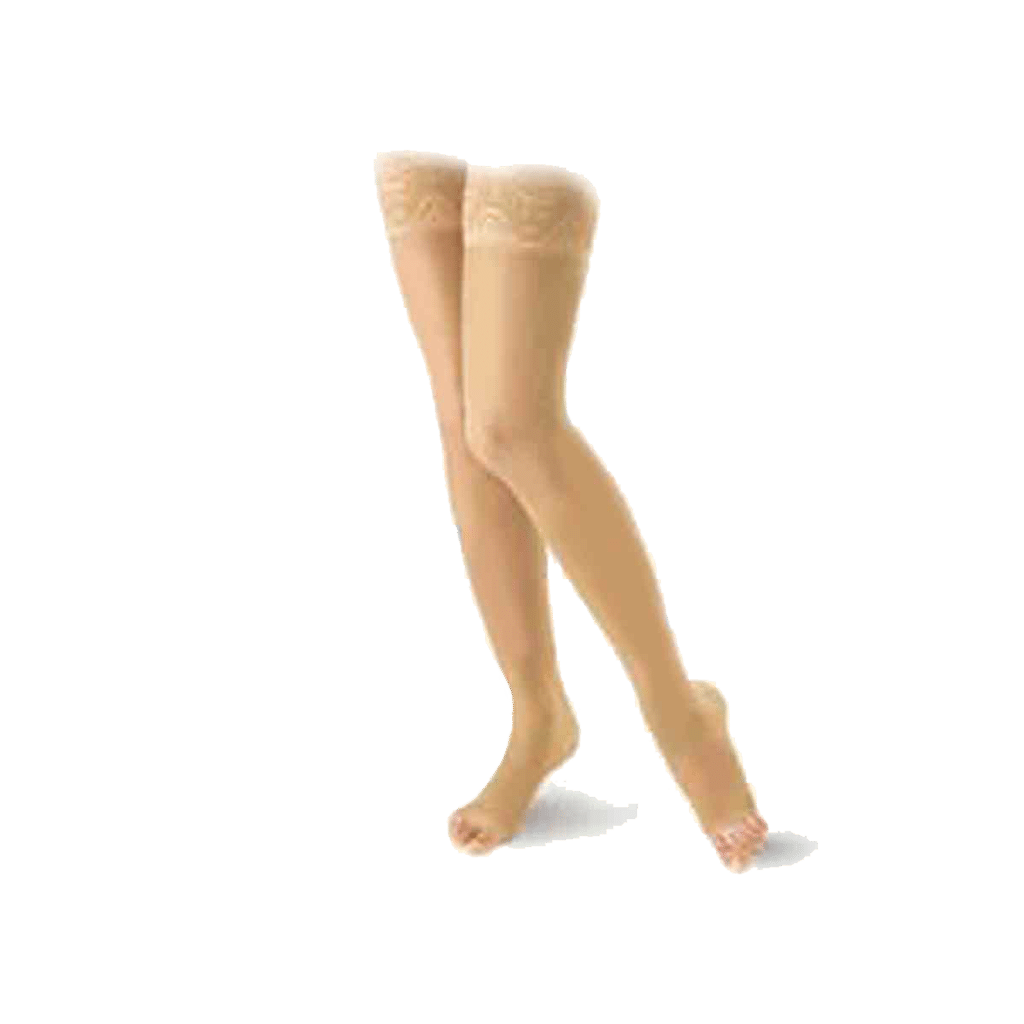 oppo-thigh-high-compression-stockings-code-2865 جوراب واریس بالای زانو اپو با کلاس فشار۲ کد ۲۸۶۵