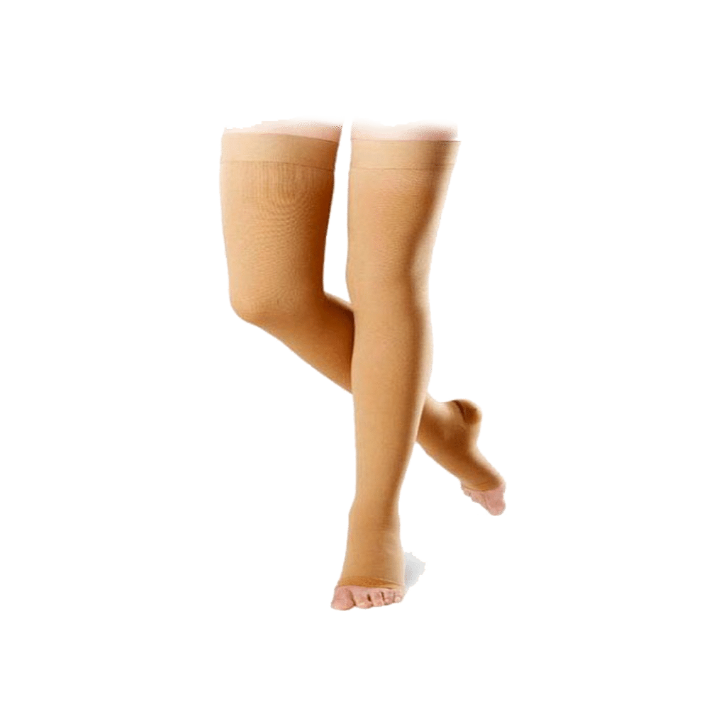 oppo-thigh-high-compression-stockings-code-2861 جوراب واریس بالای زانو اپو با کلاس فشار۳ کد ۲۸۶۱