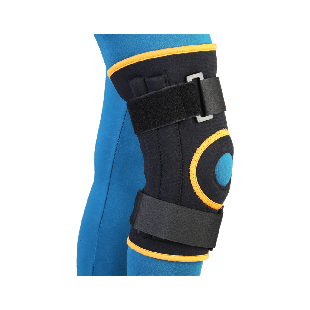 teb-sanat-neoprene-knee-stabilizer-code-41100 زانو بند نئوپرن چهار فنره طب و صنعت کد ۴۱۱۰۰