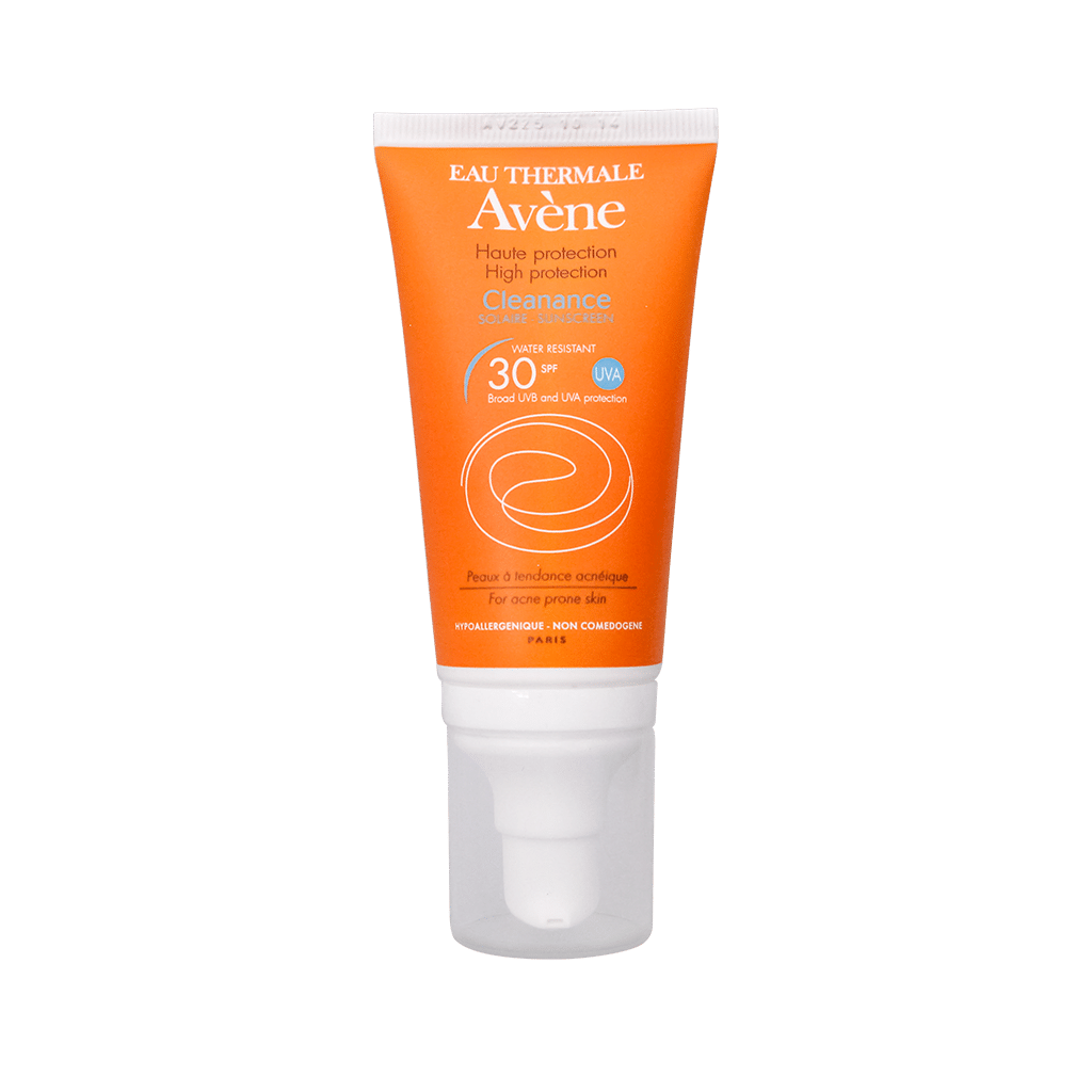 avene-cleanance-sunscreen-emulsion-spf30%e2%81%ba-for-oily-skin-50-ml امولسیون ضد آفتاب کلینانس اون SPF30 مناسب پوست های چرب و دارای جوش ۵۰ میلی لیتر