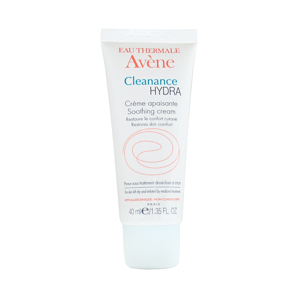 avene-cleanance-hydra-cream-40-ml کرم کلینانس هیدرا اون مناسب پوست های چرب و جوش دار ۴۰ میلی لیتر