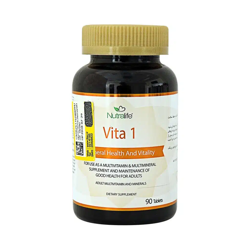 0028600_0.jpg.webp قرص مولتی ویتامین مینرال ویتا وان نوترالایف ۹۰ عددی