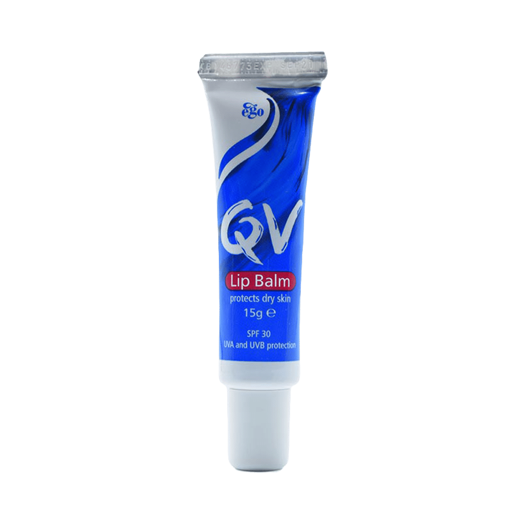 ego-qv-lip-balm-for-dry-and-cracked-lips-15-g بالم لب کیووی ایگو مناسب لب های خشک و ترک دار ۱۵ گرم