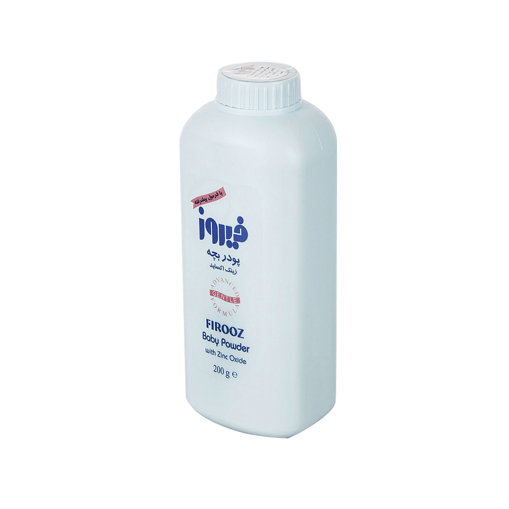 firooz-baby-powder-with-zinc-oxide-200-g پودر بچه حاوی زینک اکساید فیروز ۲۰۰ گرم