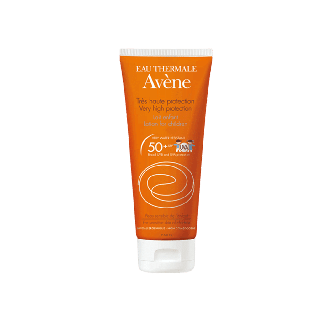 avene-kids-sunsreen-spf50%e2%81%ba-for-sensitive-skin-100-ml لوسیون ضد آفتاب کودک ⁺SPF50 اون