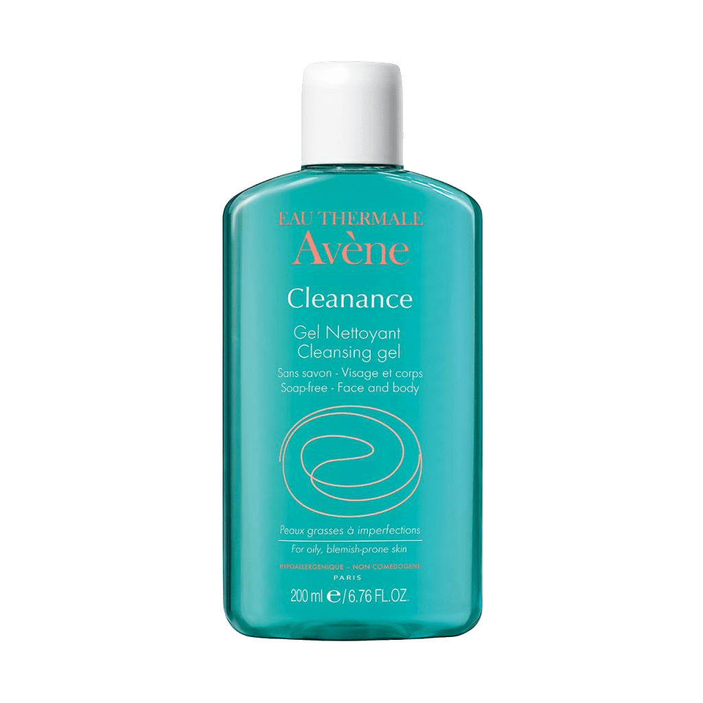 avene-cleanance-gel-cleansing-200-ml ژل شستشوی کلینانس اون مناسب پوست های مختلط و چرب ۲۰۰ میلی لیتر