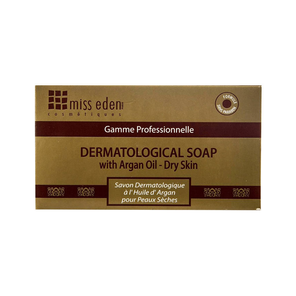 miss-eden-dermatological-soap-with-argan-oil-for-dry-skin-100-g صابون درماتولوژیک روغن آرگان میس ادن مناسب پوست خشک ۱۰۰ گرم