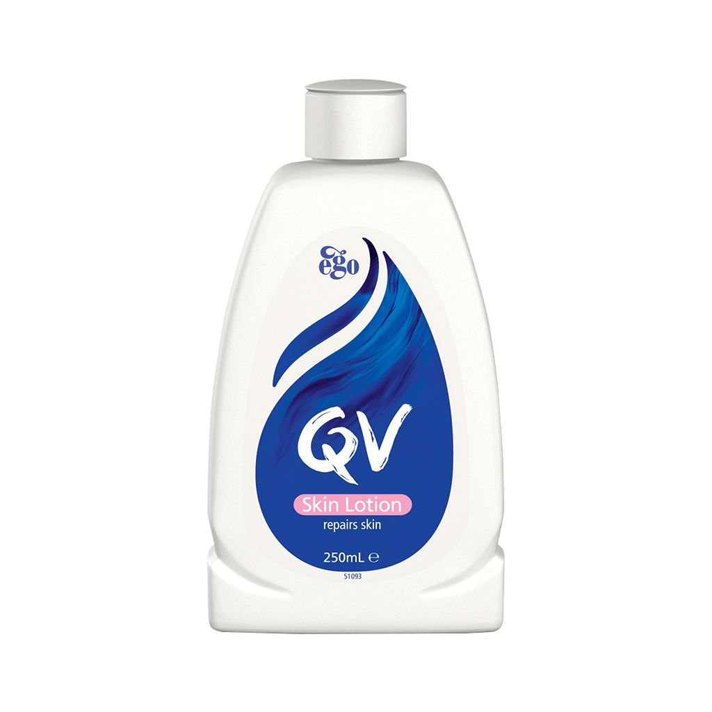 ego-qv-skin-lotion-for-normal-dry-and-sensitive-skins لوسیون مرطوب کننده کیووی ایگو مناسب پوست های معمولی، خشک و حساس