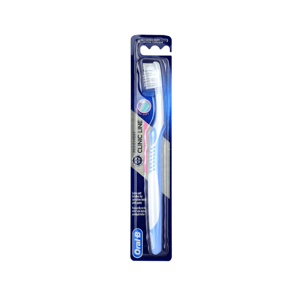 oral-b-pro-expert-extra-clean-toothbrush مسواک اکسترا سافت اورال بی مخصوص دندان های حساس با فرچه خیلی نرم