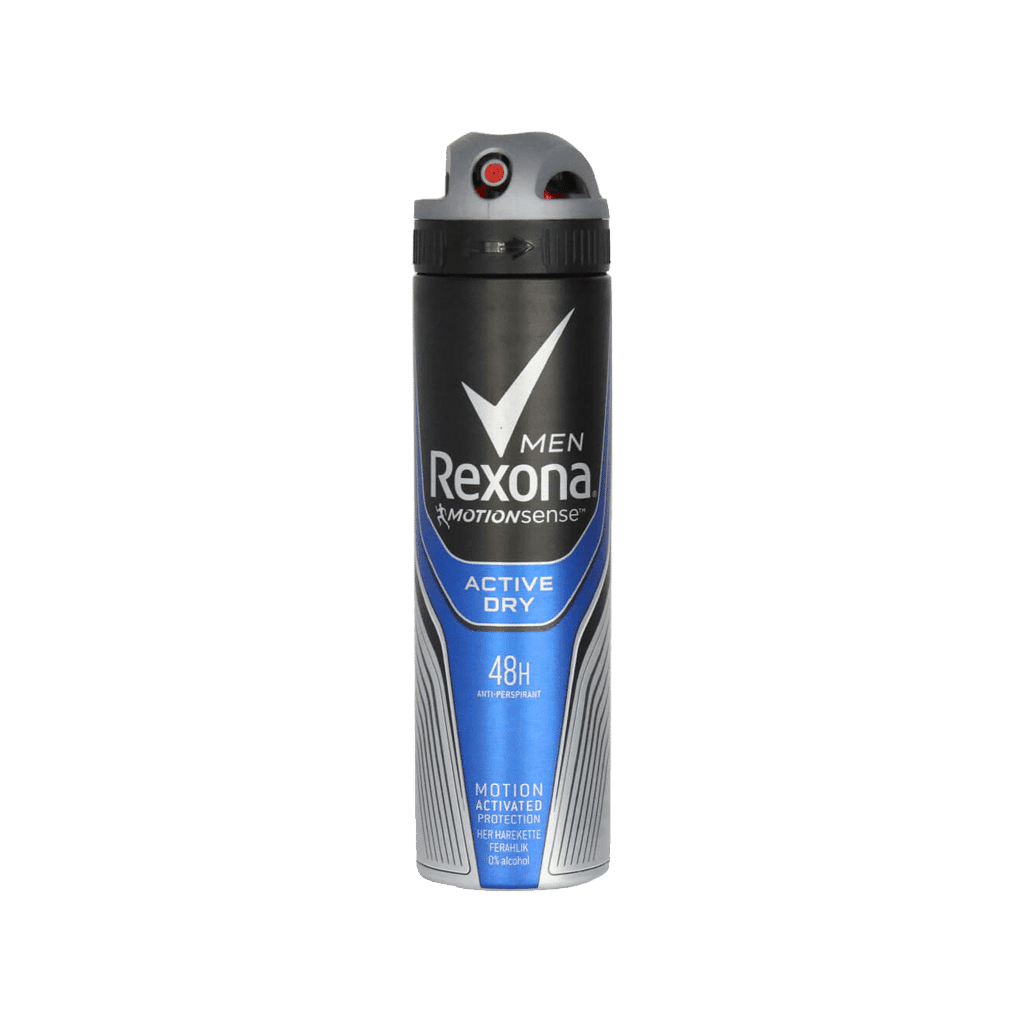 rexona-invisible-ice-fresh-spray-for-men-150-ml اسپری ضد تعریق مردانه رکسونا مدل اکتیو درای ۵۰ میلی لیتر