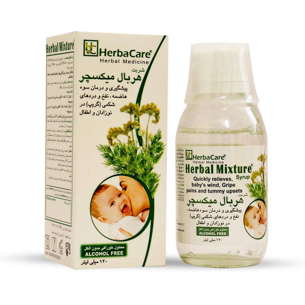 herba-care-herbal-mixture-syrup-120-ml شربت هربال میکسچر هربا کر