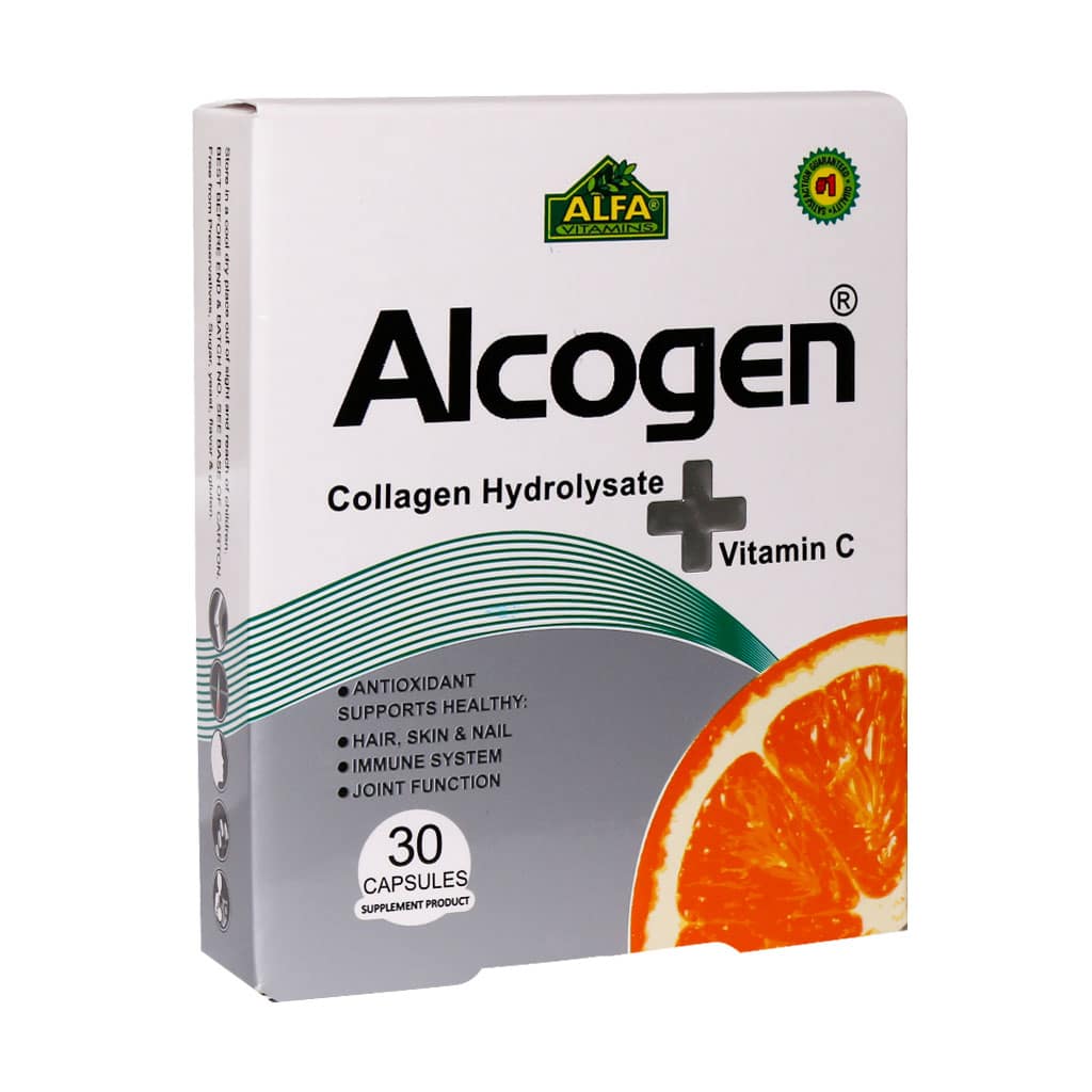 ALFA-Vitamins-Alcogen-+-vitamin-C کپسول آلکوژن با ویتامین C آلفا ویتامینز