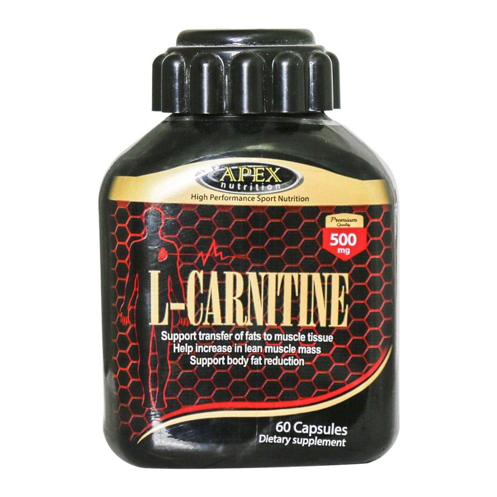 Apex L-Carnitine 500 ml 60 Tabs کپسول ال کارنیتین 500 میلی گرم اپکس