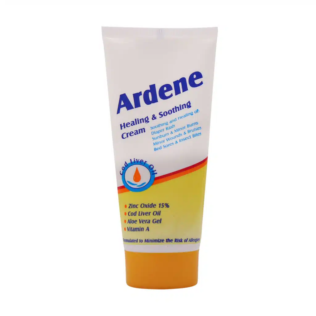 Ardene-Healing-And-Soothing-Cream-50ml.jpg.webp کرم ضد سوختگی حاوی روغن کبد ماهی آردن ۵۰ میلی لیتر