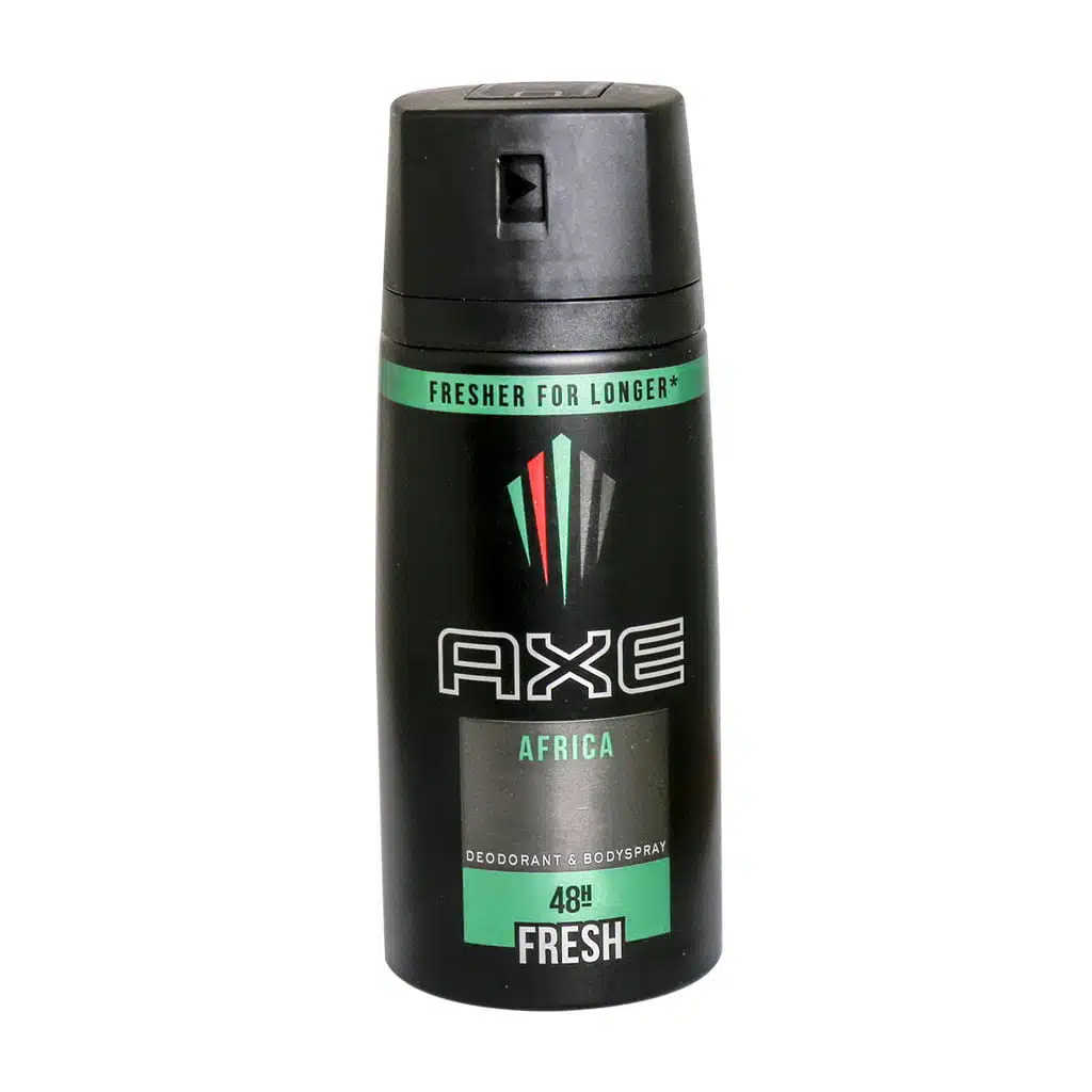 Axe-Africa-Spray-150-ml.jpg.webp اسپری آفریقا اکس ۱۵۰ میلی لیتر