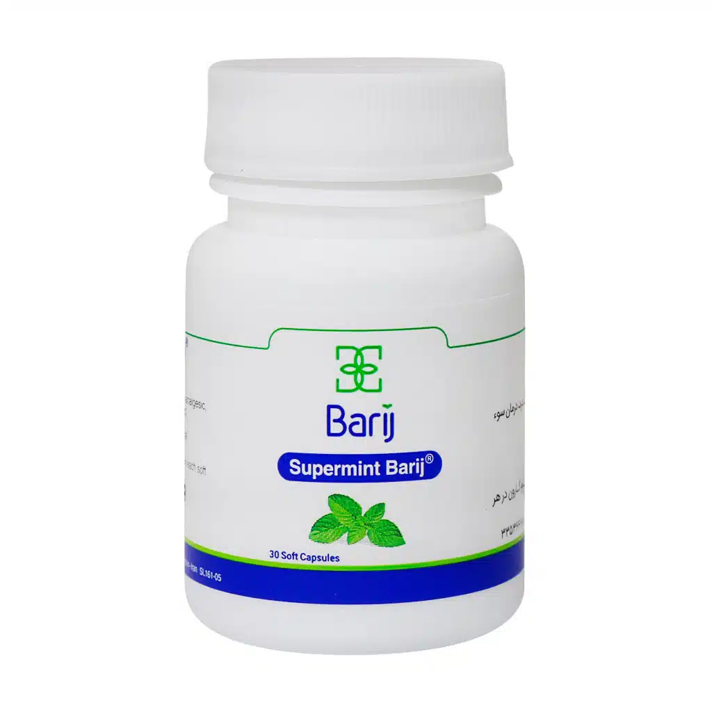 Barij-Essence-Spearmint-20-mg-30-Soft.jpg.webp کپسول نرم سوپرمینت باریج اسانس