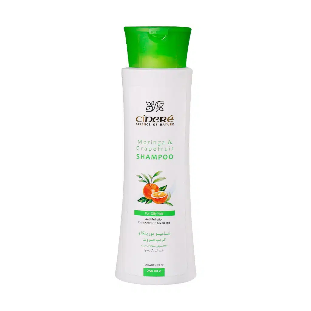 Cinere-Green-Tea-And-Grapefruit-Shampoo-For-Oily-Hair-250-ml-1.jpg.webp شامپو گریپ فروت و چای سبز سینره مناسب موهای چرب ۲۵۰ میلی لیتر