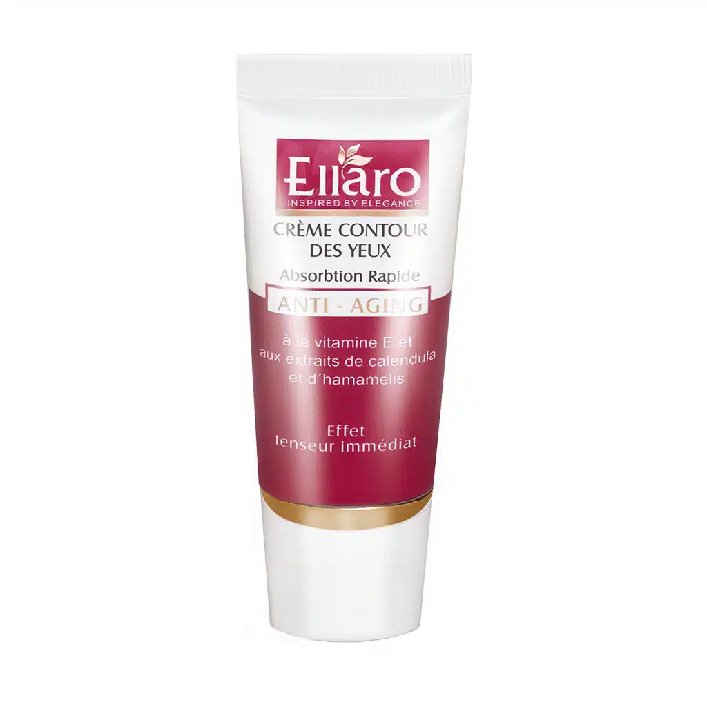 Ellaro-Eye-Contour-Anti-Aging-And-Lifting-Cream-For-All-Skins.jpg.webp کرم دور چشم ضد چروک با خاصیت لیفتینگ الارو مناسب انواع پوست ۲۰ میلی لیتر