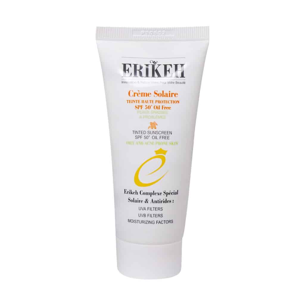 کرم ضد آفتاب فاقد چربی اریکه SPF50 منا ضد آفتاب فاقد چربی اریکه SPF50