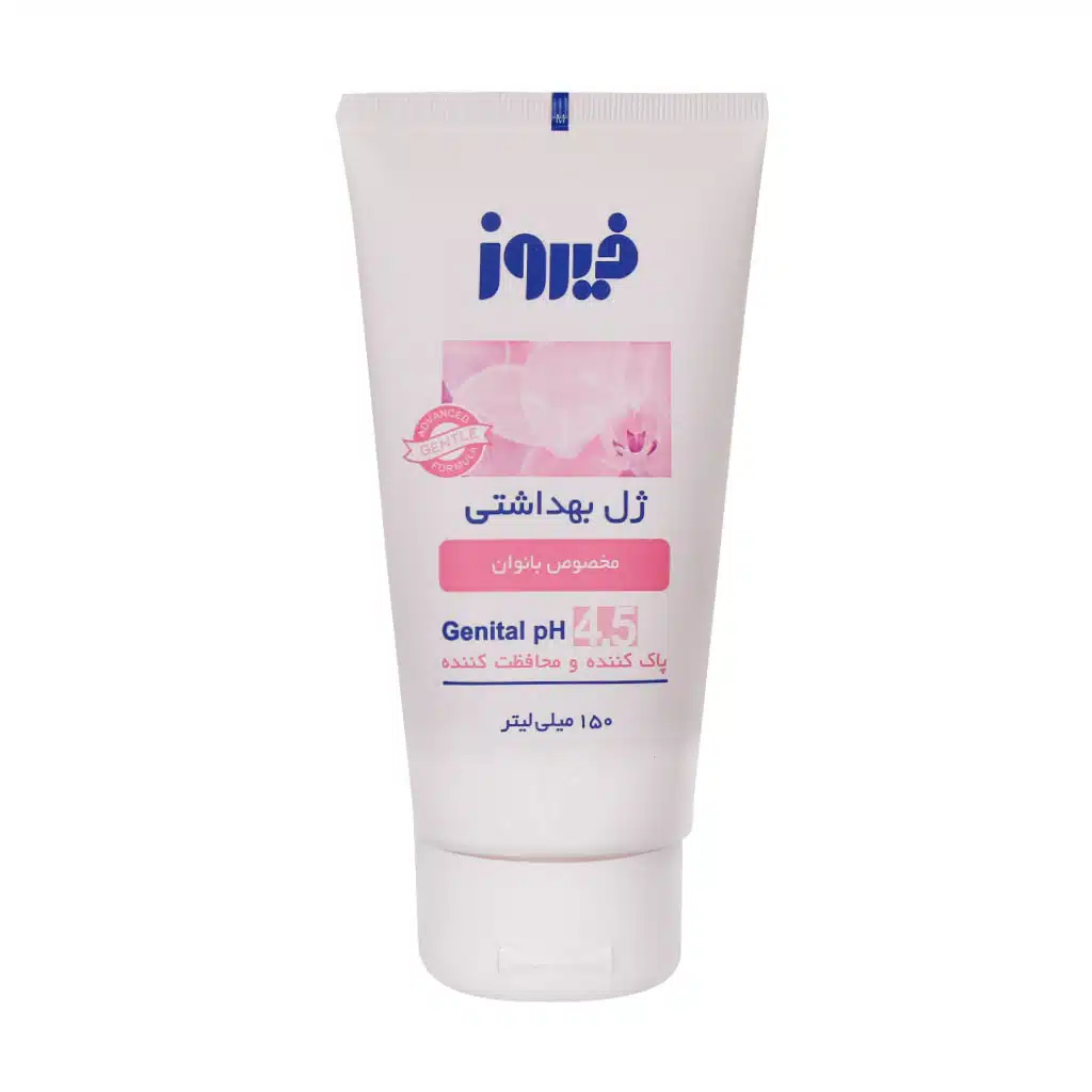 Firooz-Intimate-Cleansing-Gel.jpg.webp ژل بهداشتی بانوان فیروز ۱۵۰ میلی لیتر