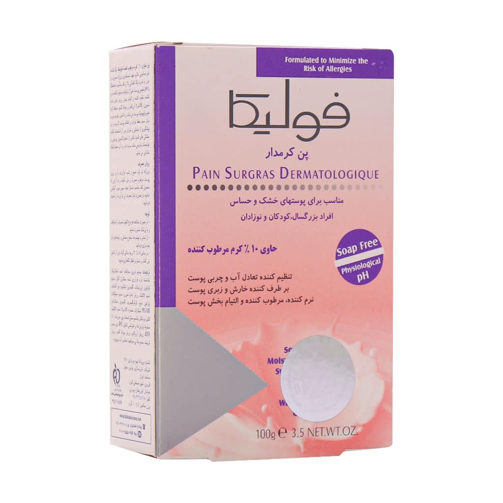 Fulica-Cold-Cream-Pain-100-g پن کرم دار فولیکا مناسب پوست های خشک و حساس
