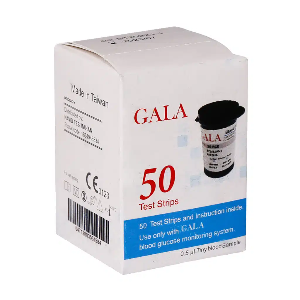 Gala-Blood-Glucose-Test-Strips.jpg.webp نوار تست قند خون گالا ۵۰ عددی
