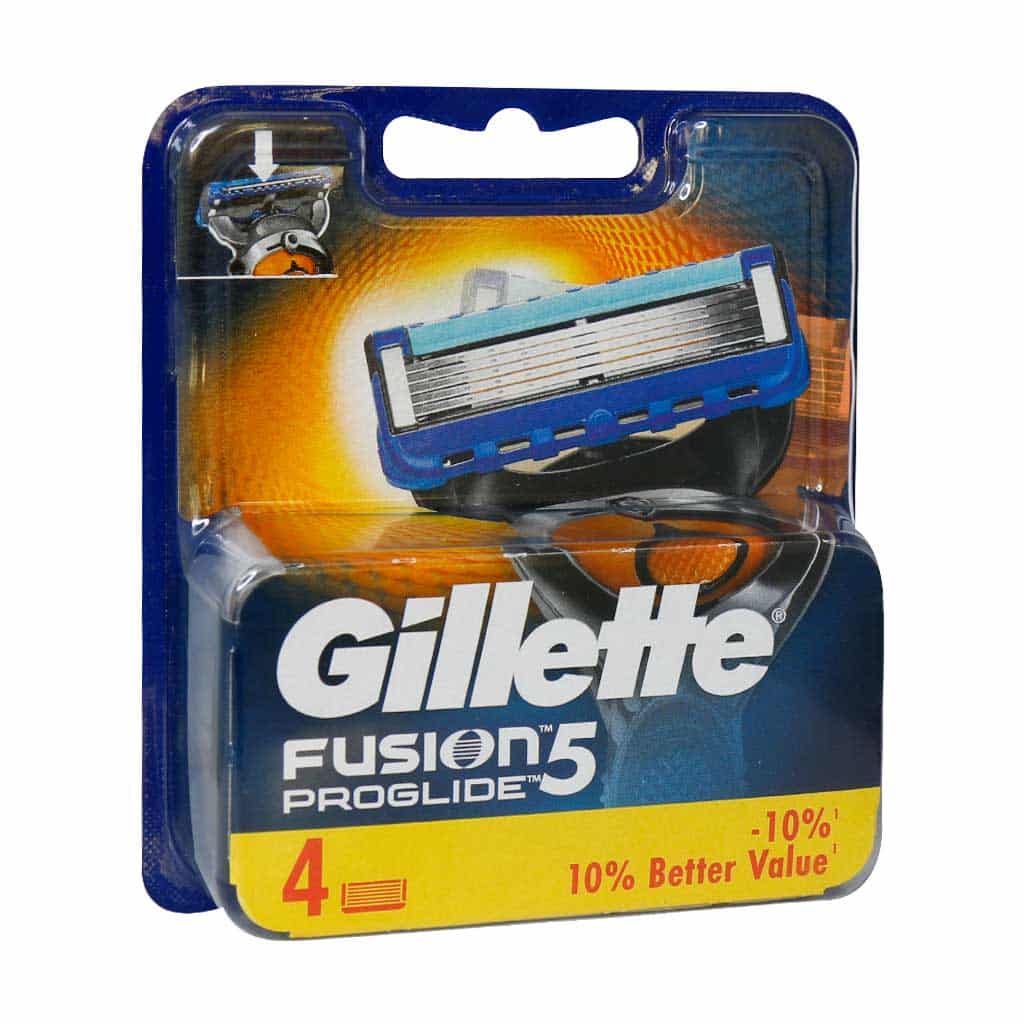 تیغ یدک فیوژن ژیلت پروگلاید ۴ عددی تیغ یدک فیوژن ژیلت پروگلاید ۴ عددی