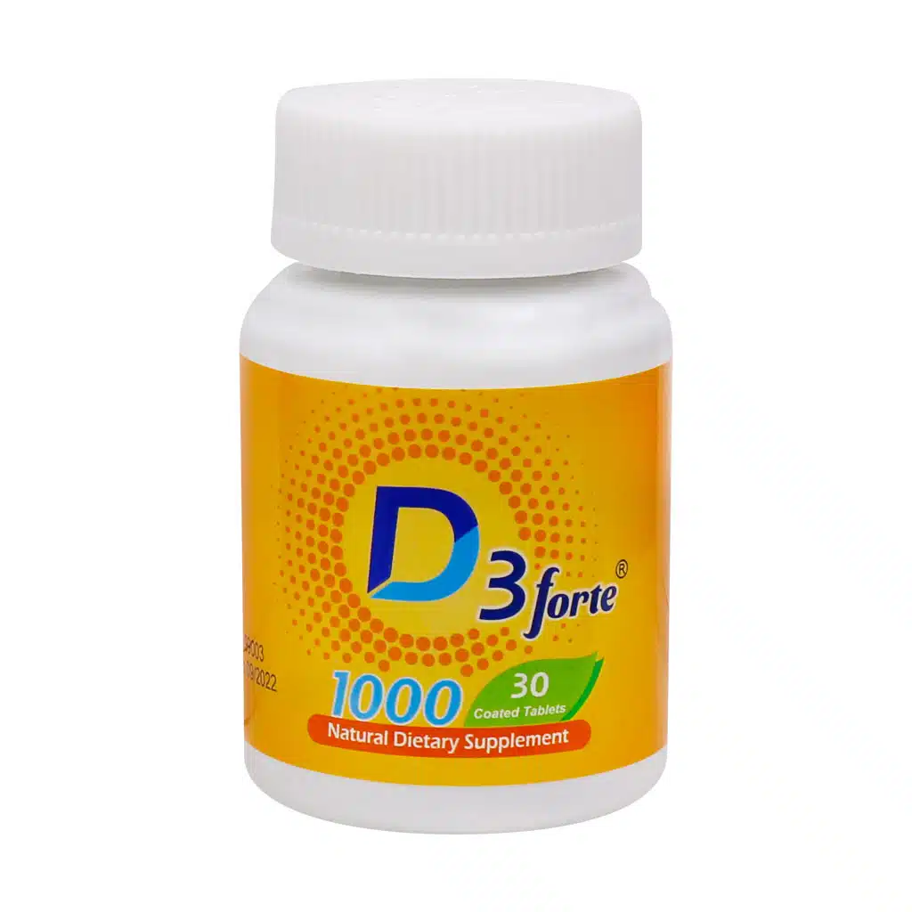 Holistica-D3forte-Vitamin-30-Tab.jpg.webp قرص ویتامین D3 فورت 1000 واحد هولیستیکا 30 عدد