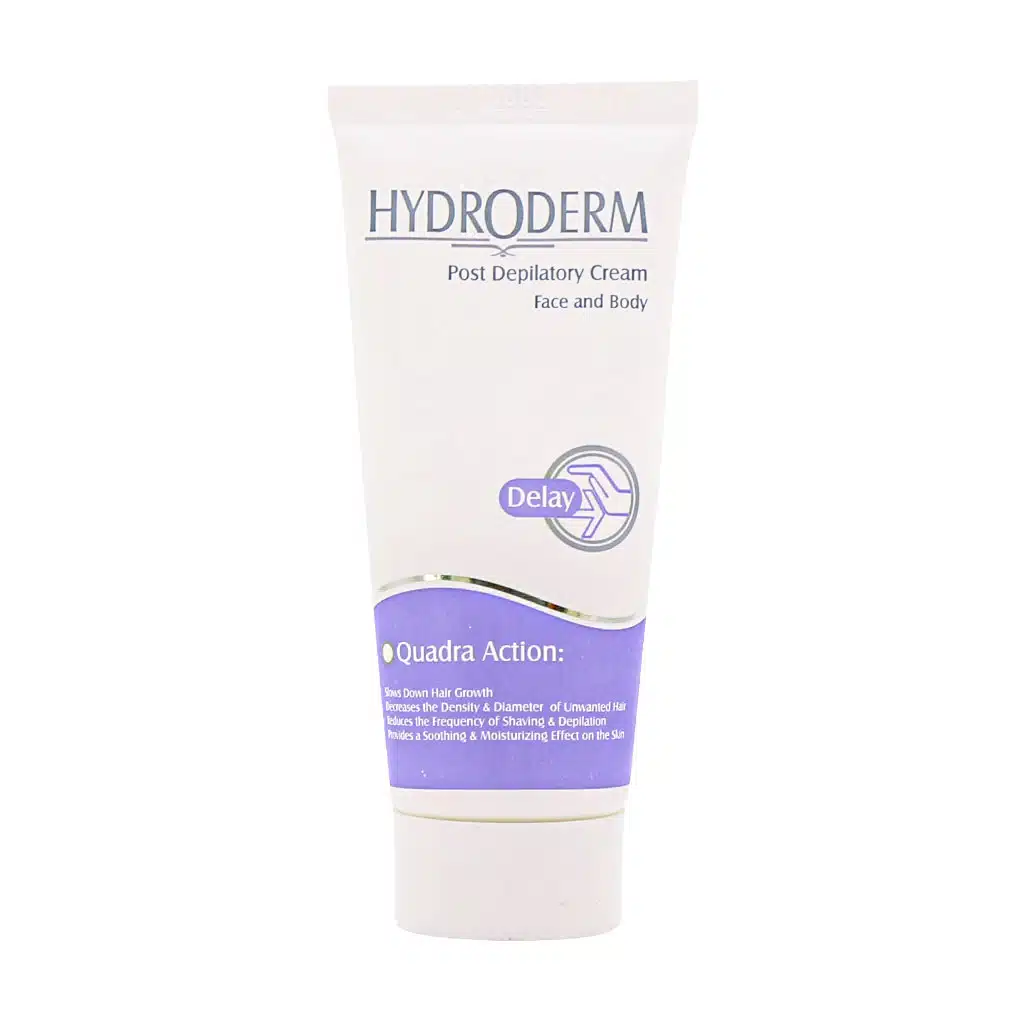 Hydroderm-Post-Depilatory-Cream-40.jpg.webp کرم کاهش دهنده رشد مو هیدرودرم ۴۰ میلی لیتر