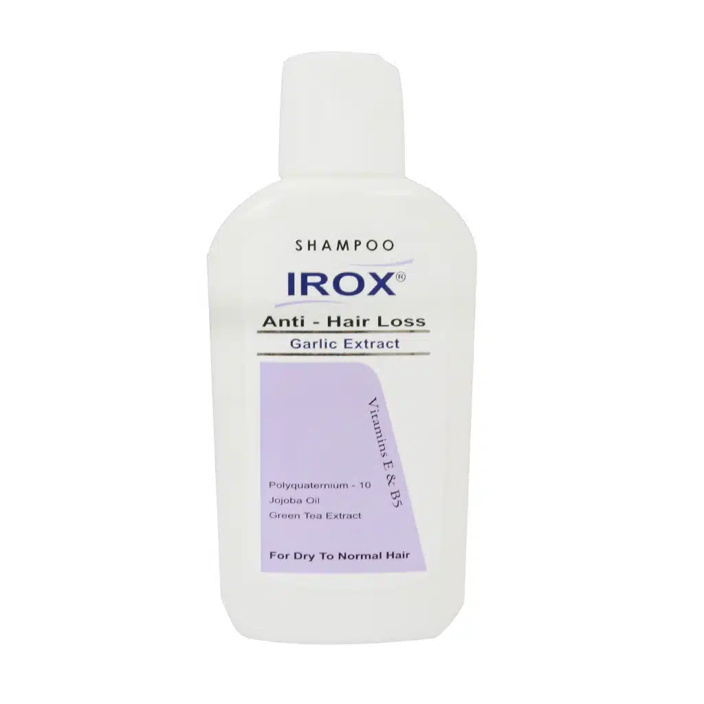Irox-Garlic-Extract-Shampoo-200-g.jpg.webp شامپو سیر ایروکس مناسب موهای خشک تا معمولی ۲۰۰ گرم