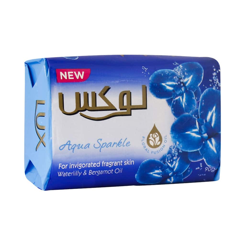 Lux-Aqua-Sparkle-Extract-Seaweed-Soap صابون لوکس حاوی عصاره گیاهان دریایی