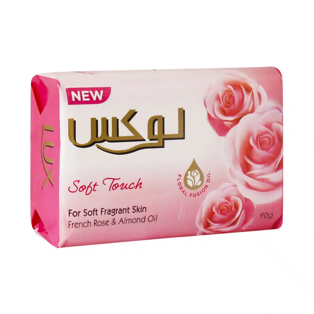 Lux-Soft-Touch-Extract-French-Rose-Soap.jpg.webp صابون لوکس حاوی عصاره رز فرانسوی مدل Soft Touch