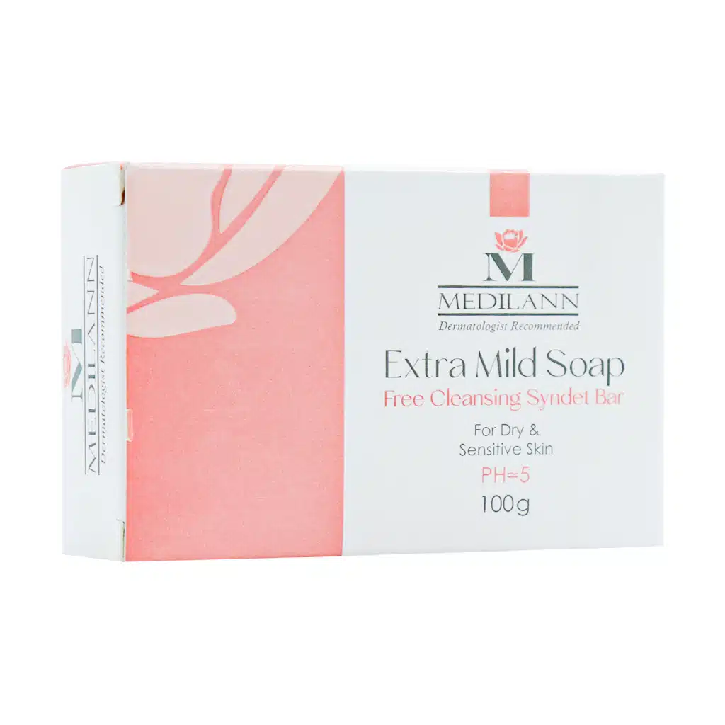 Medilann-Cleansing-Syndet-Bar-For-Dry-Sensitive-Skin-100-gr.jpg.webp پن مخصوص پوست های خشک و حساس مدیلن ۱۰۰ گرم