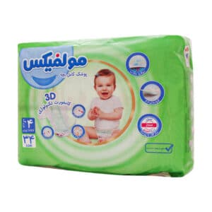 پوشک مولفیکس سایز ۴