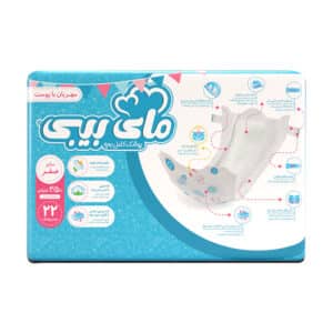 قیمت پوشک سایز صفر مای بیبی (تا ۲٫۵ کیلوگرم) حاوی عصاره بابونه