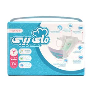 پوشک سایز ۳ مای بیبی (۵ تا ۹ کیلوگرم) حاوی عصاره بابونه