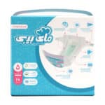 پوشک سایز ۵ مای بیبی (۱۲ تا ۲۰ کیلوگرم) حاوی عصاره بابونه