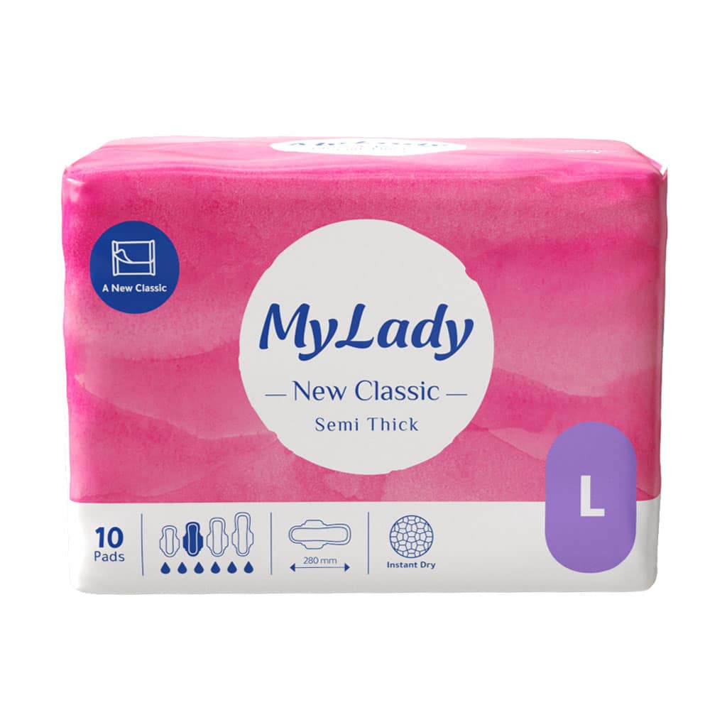 My-Lady-Perforated-Top-Sheet-Large-۱۰-Pcs قیمت نوار بهداشتی مشبک مای لیدی سایز بزرگ