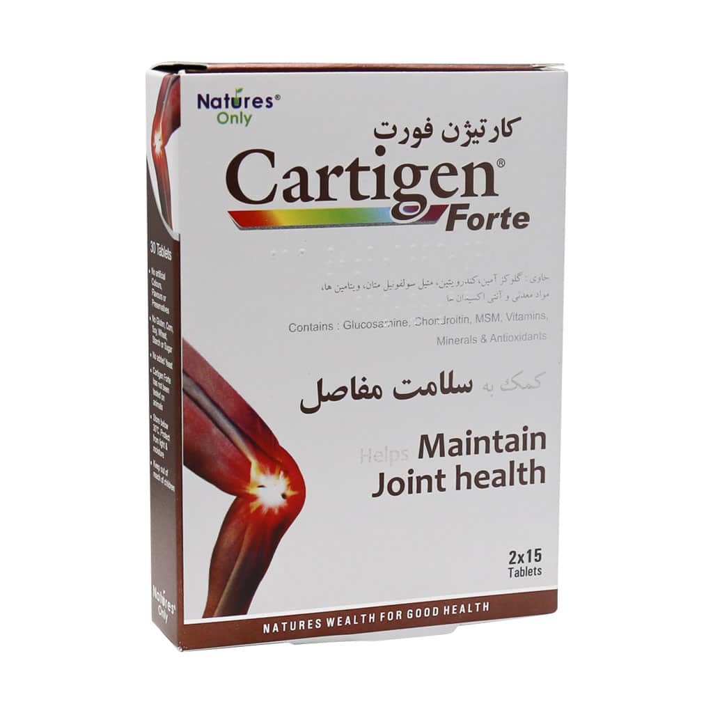 Natures Only Cartigen Forte 30 Tabs قرص کارتیژن فورت نیچرز اونلی