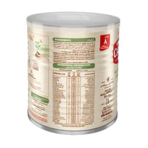 سرلاک گندم و تکه های خرما به همراه شیر نستله